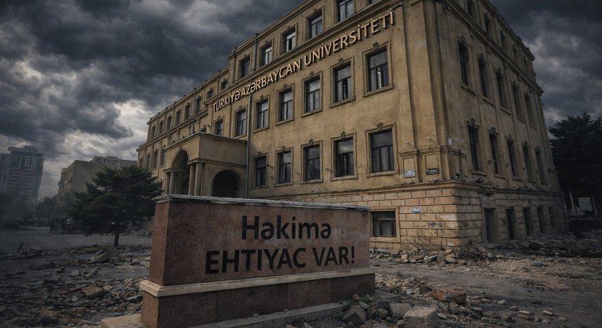 Türkiyə-Azərbaycan Universitetinin həkimə ehtiyacı var - TƏHLİL