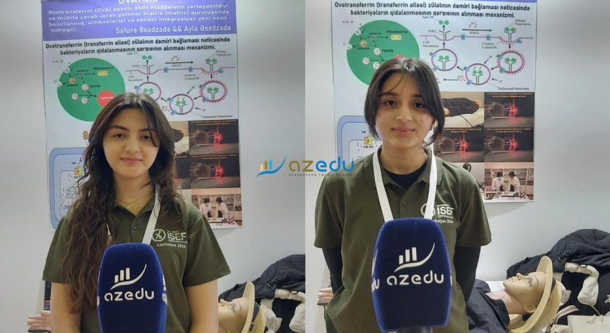 Şagirdlərdən maraqlı İXTİRA -&nbsp;xəstələrin yaralarını sensorlarla izləyir