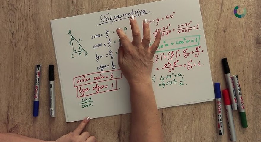 Triqonometriya riyaziyyatdan ixtisar olunsun - şagirdlər ÇƏTİNLİK ÇƏKİR