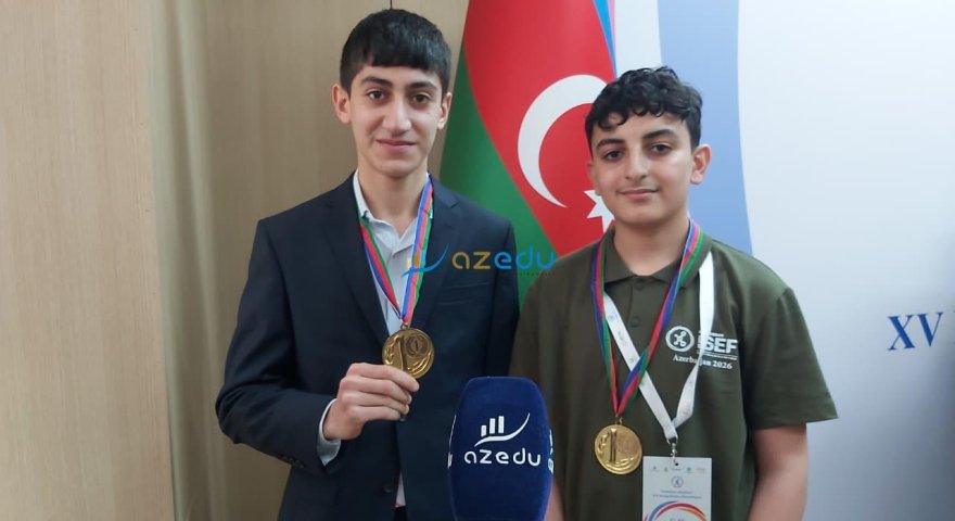 Onların ixtirası&nbsp;qızıl medala layiq görüldü -&nbsp;qaliblərin təəssüratları