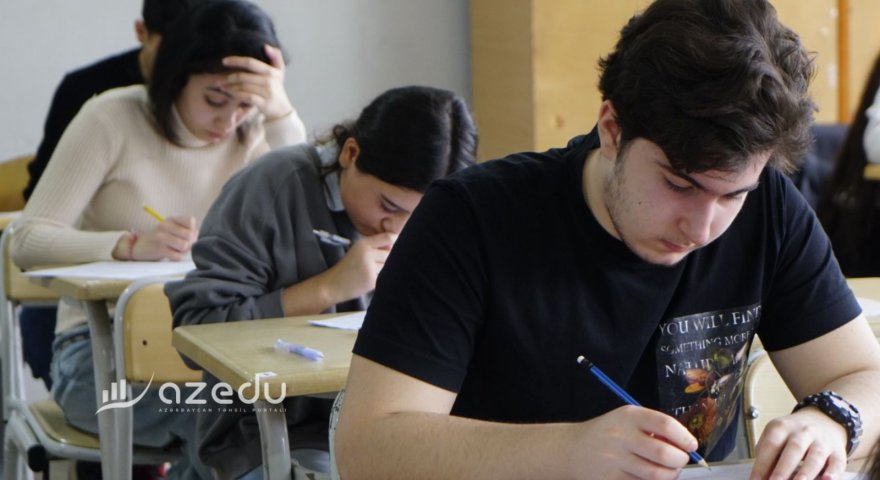 Bu gün 62 mindən çox şagird&nbsp;üçün İMTAHAN VAR