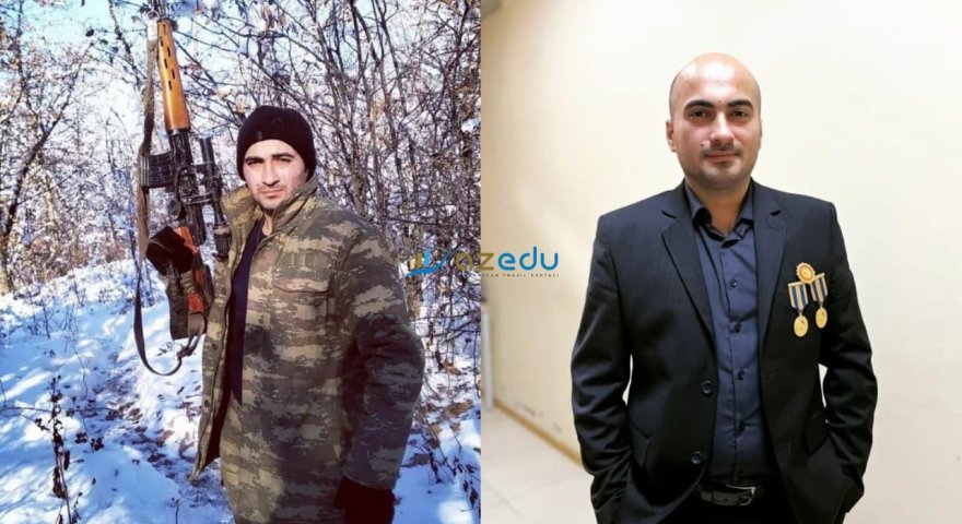 Aprel döyüşlərində iştirakçı: məzun olduğu universitetdə çalışır...