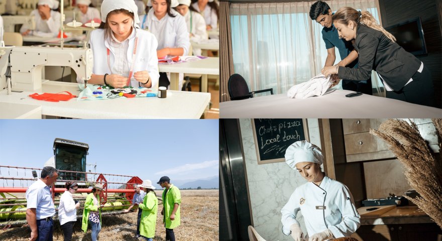 Peşə təhsilində xanımların sayı YÜKSƏLİR