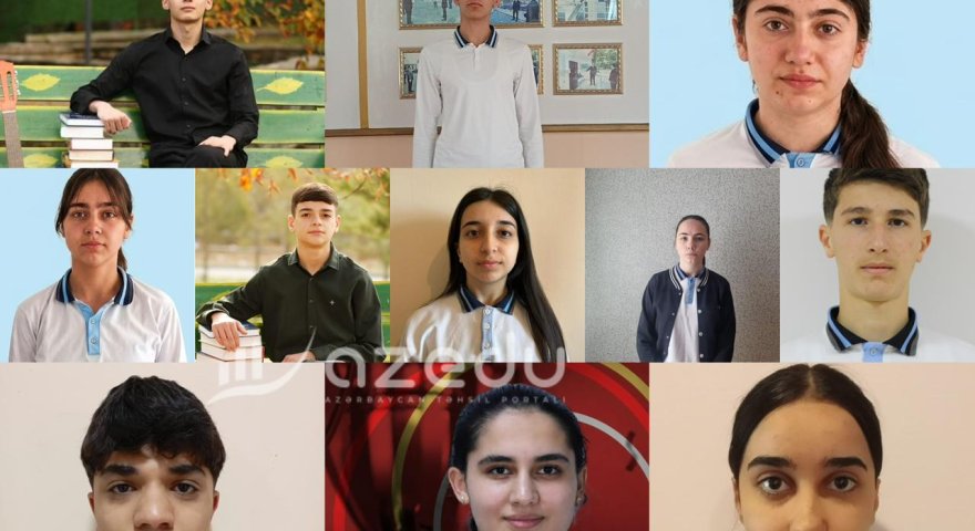 Dağlıq Şirvan üzrə yüksək bal toplayan ABİTURİYENTLƏR