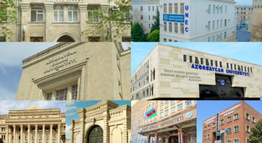 Magistratura qəbulunda zəif nəticə göstərən dövlət və özəl UNİVERSİTETLƏR