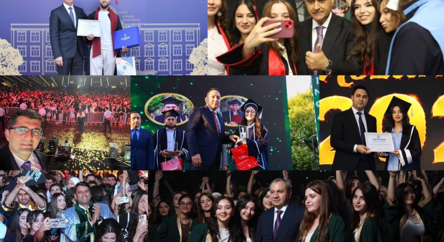 Tələbələrlə eyni kadrda -&nbsp;rektorların məzun günündən ən səmimi FOTOLARI