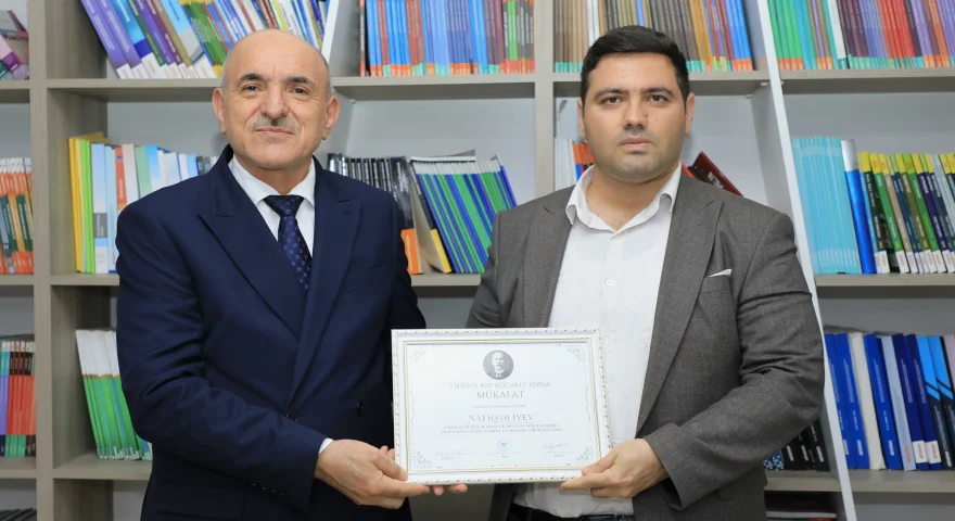 Natiq Əliyevə &ldquo;Firidun bəy Köçərli&rdquo; mükafatı təqdim olunub