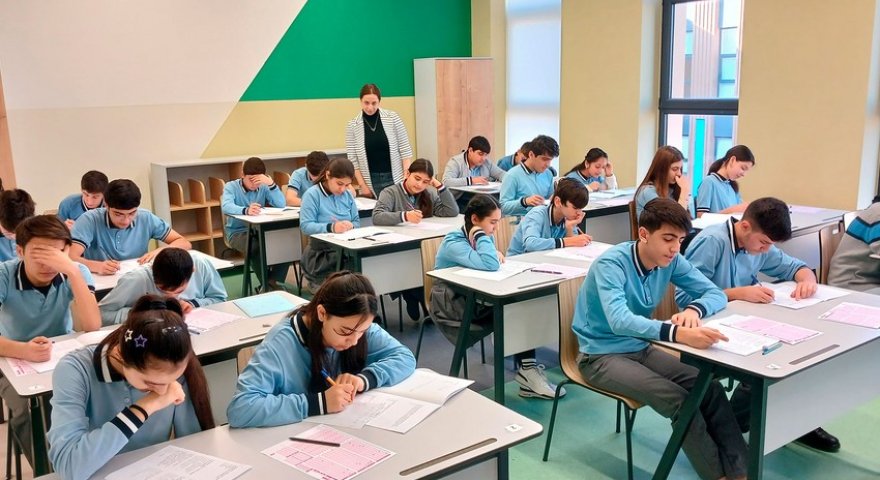 Gəncə-Daşkəsən üzrə təhsil rəqəmləri: neçə şagird və müəllim var?