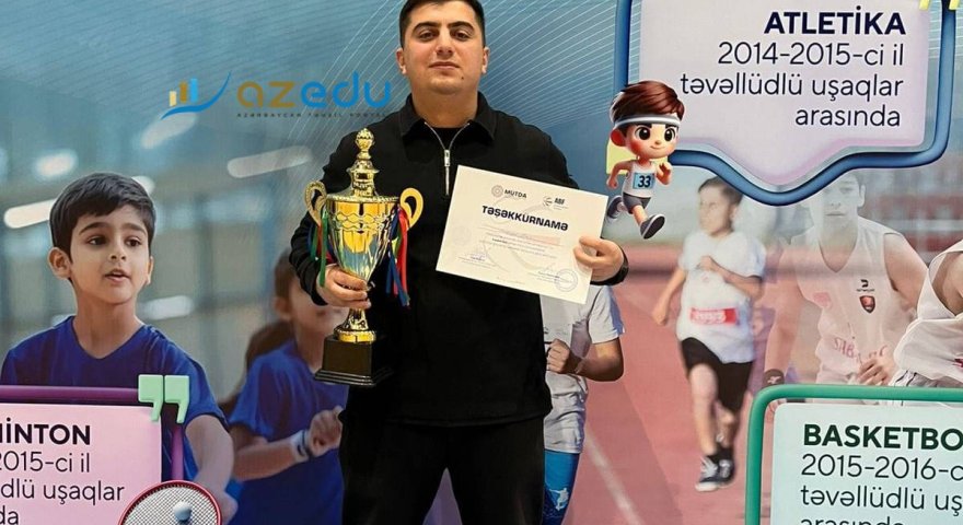 Çempionlar hazırlayan idman müəllimi: "Sertifikasiya nəticəm maksimum olacaq"