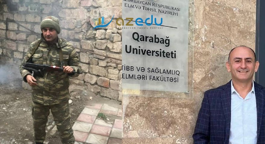 Səngərdə həyat xilas etdi, həmin torpağa həkim yetişdirməyə qayıtdı - Müəllimlə MÜSAHİBƏ