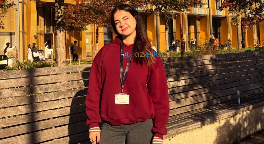 İngiltərənin 4 universitetini qazanan Nuray -&nbsp;&ldquo;Bir dərsdə 200-300 tələbə iştirak edir&rdquo;
