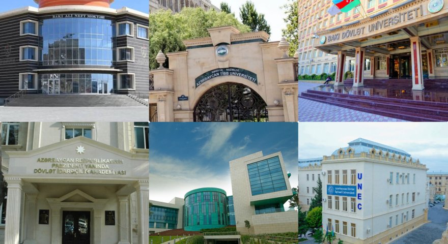 Prezident təqaüdçülərinə görə lider UNİVERSİTETLƏR