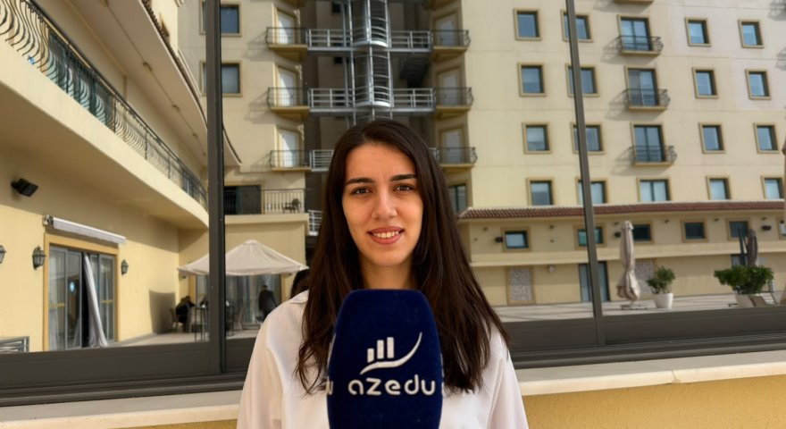 İngiltərədə təhsilini tamamlayan Nəzrin: &ldquo;Ən çox araşdırma aparmağı öyrəndim&rdquo;