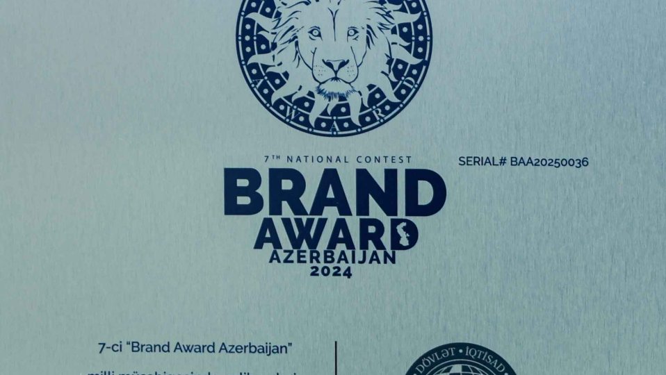 UNEC “Brand Award Azerbaijan” milli müsabiqəsinin qalibi olub