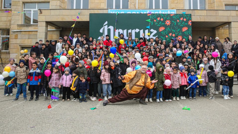 Leyla Əliyevanın təşəbbüsü ilə uşaqlar üçün Novruz şənliyi keçirilib-FOTOLAR