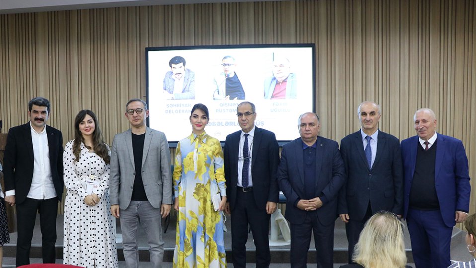 Azərbaycan Universitetində tanınmış qələm sahibləri ilə görüş
