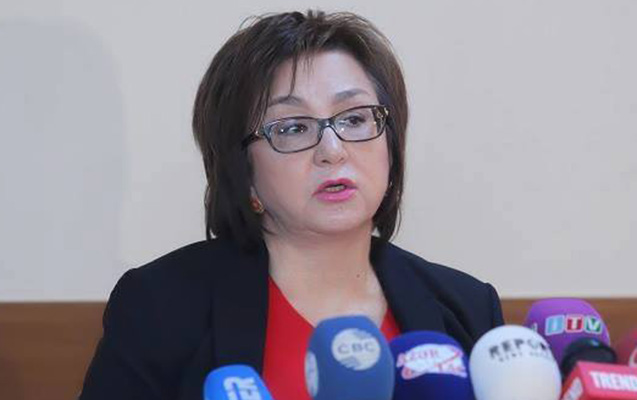 Məleykə Abbaszadə qəzaya düşən şagirdlərə baş çəkdi
