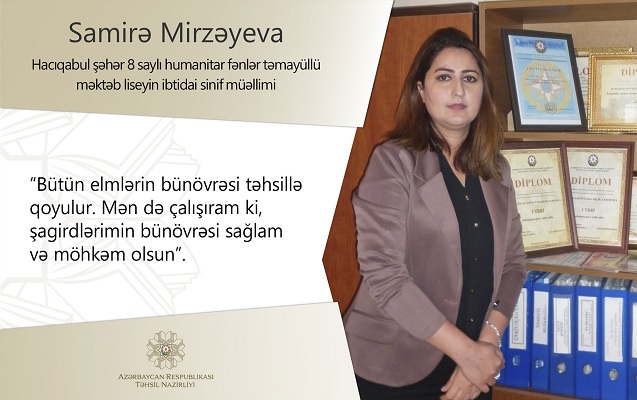 Hacıqabul müəllimləri “Bizim müəllim” layihəsində - Fotolar