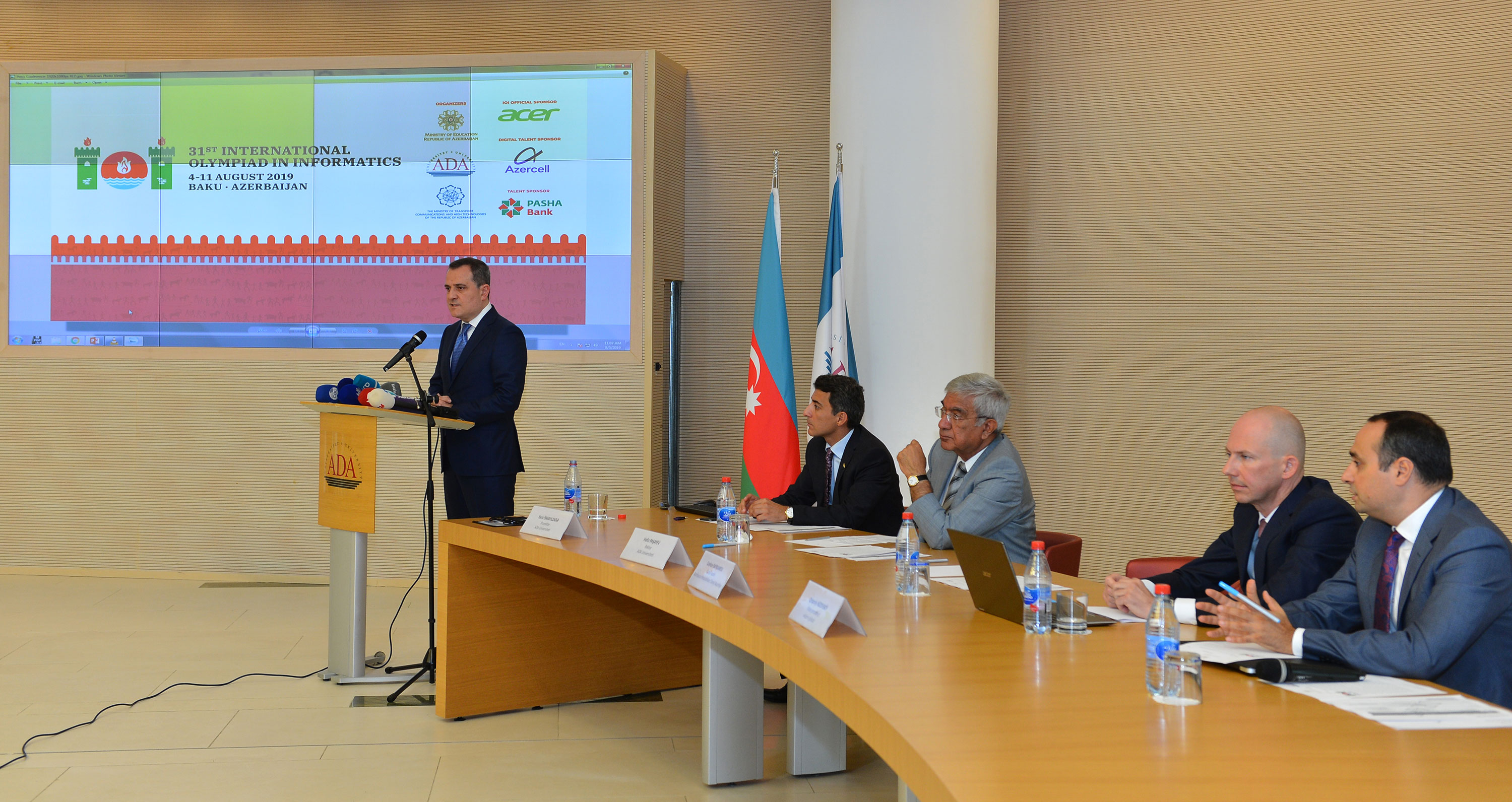 Beynəlxalq İnformatika Olimpiadasının rəsmi açılışı baş tutdu