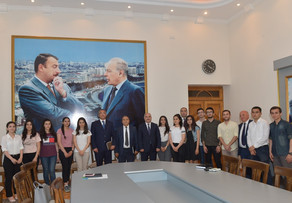Komitə sədri “SABAH” qrupunun  tələbələri ilə  GÖRÜŞDÜ