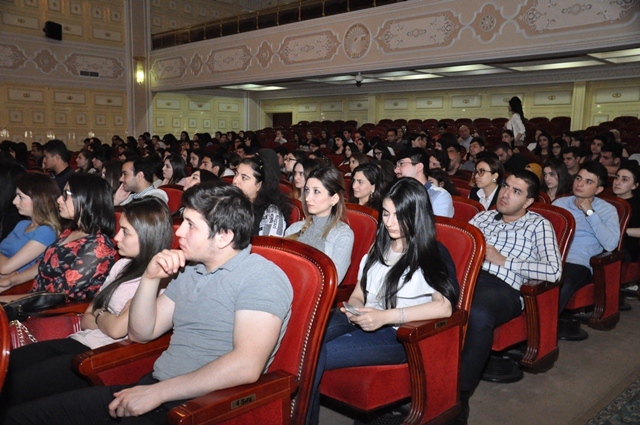Dövlət İmtahan Mərkəzi BDU-da təqdimat keçirib    
