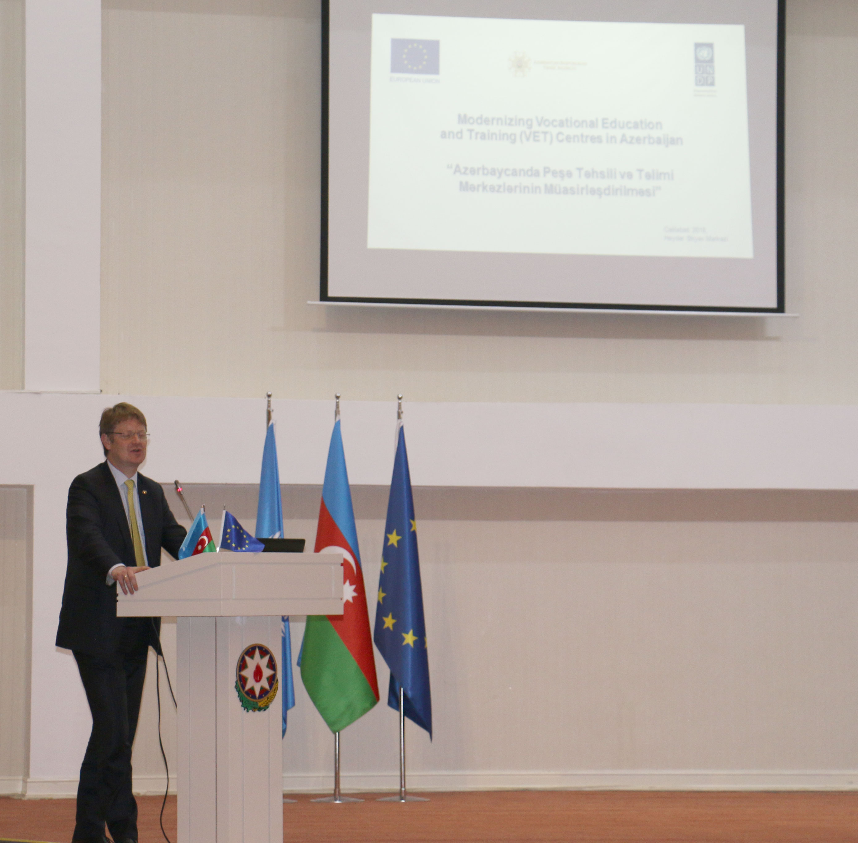 “Lənkəran iqtisadi rayonunda Regional Model Peşə Təhsil Mərkəzinin yaradılması” layihəsinin təqdimatı