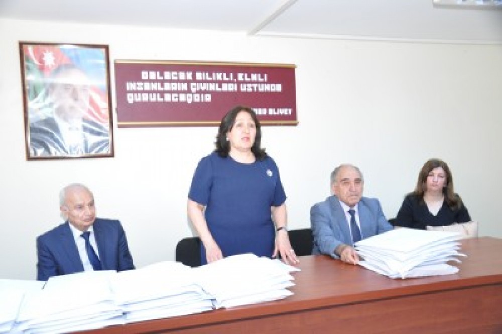 “Gənc istedadlar” liseyini seçən şagirdlər imtahan veriblər  