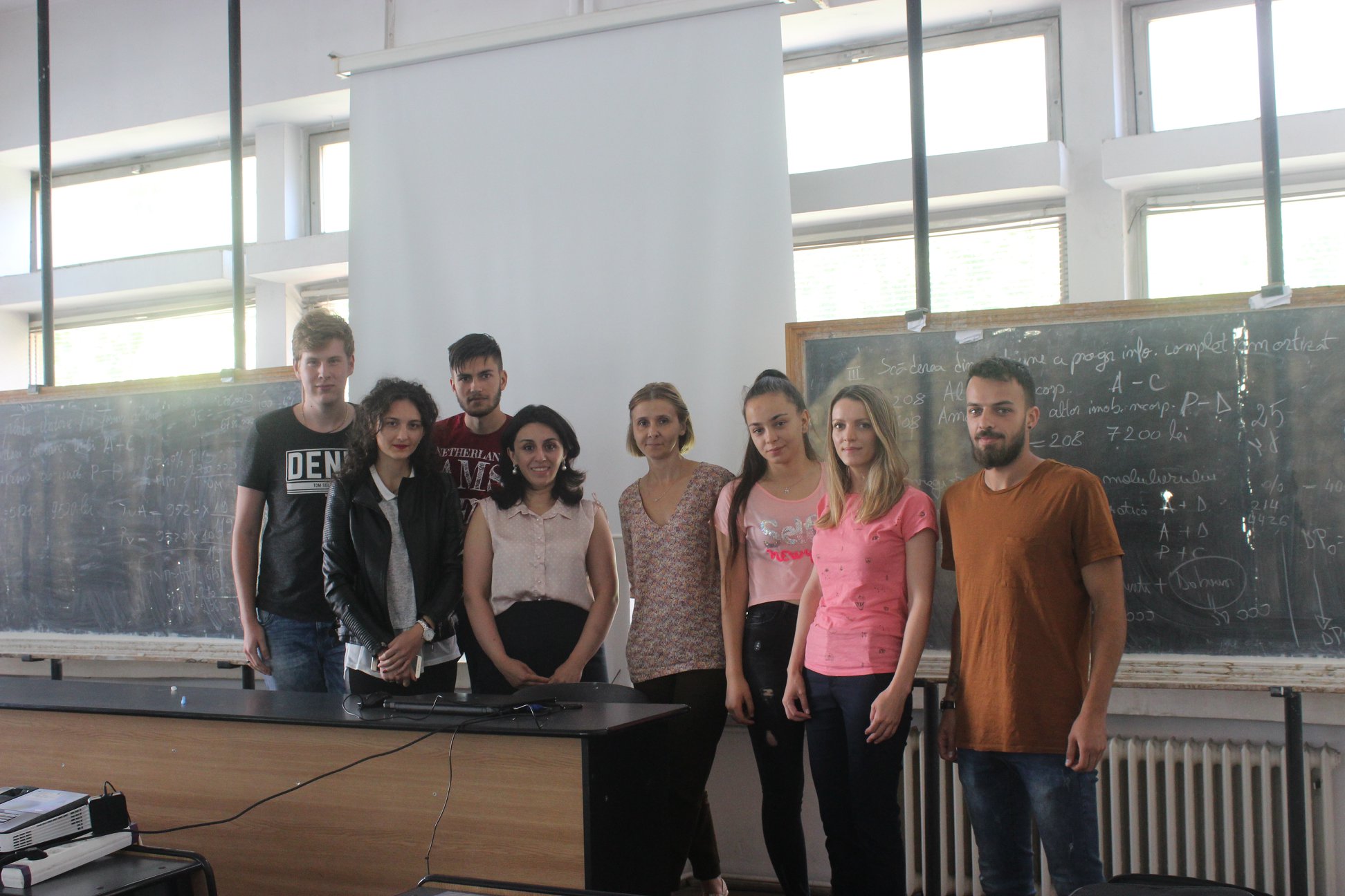 Qərbi Kaspinin müəllimləri Rumıniya Universitetində- FOTOLAR