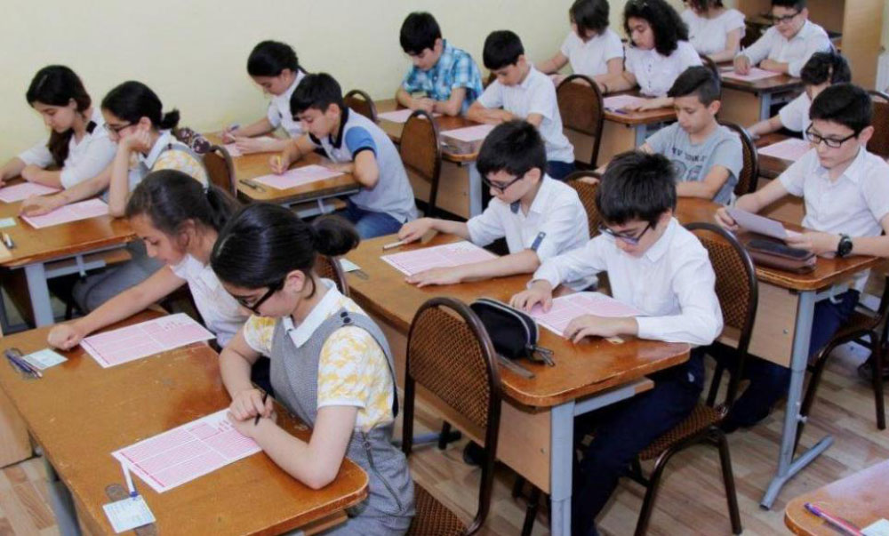 Liseylərin V və VII siniflərinə qəbulla bağlı müsabiqə keçirilib