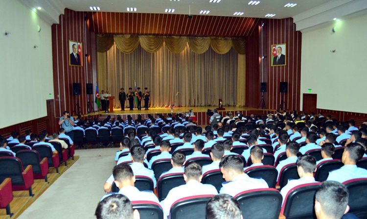 Cəmşid Naxçıvanski adına Hərbi Liseyin məzunlarının növbəti buraxılışı keçirilib