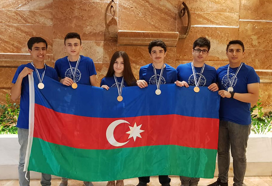 Şagirdlərimiz beynəlxalq olimpiadadan 6 medal qazanıblar  
