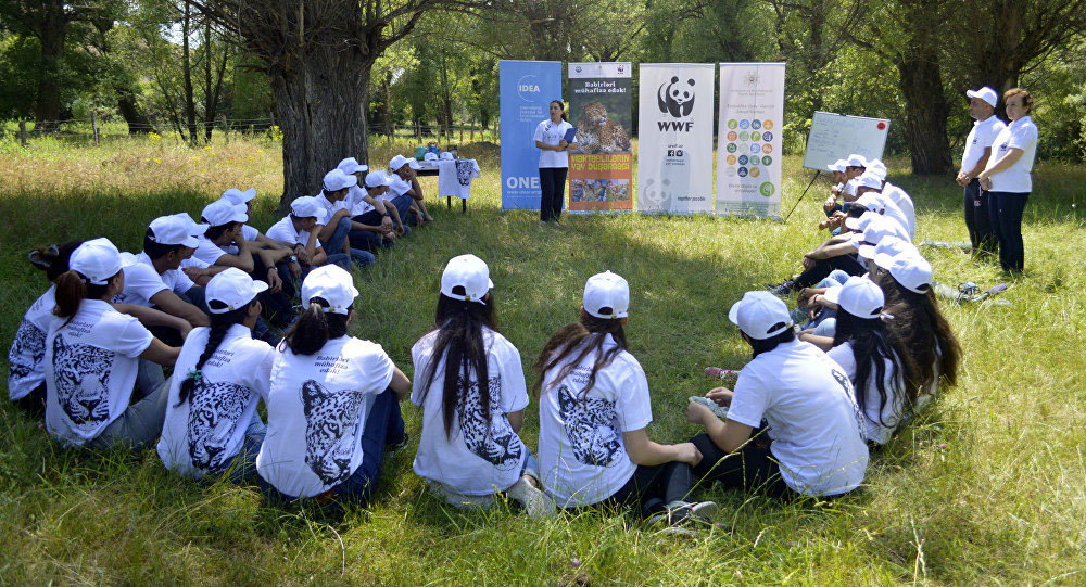 Lerikli məktəblilər ekoloji yay düşərgəsində olublar - FOTOLAR  