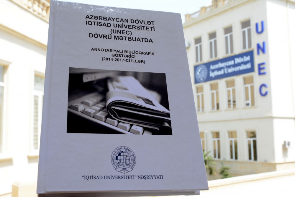 UNEC haqqında biblioqrafik göstərici nəşr edilib  