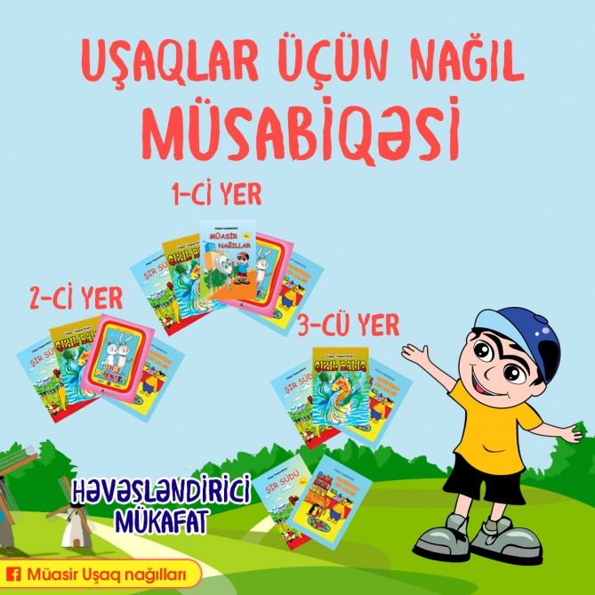 Uşaqlar üçün qısa nağıl müsabiqəsi elan olunub  