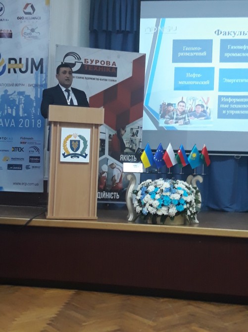 ADNSU-nun rektoru Ukraynada Neft-Qaz Forumunda ölkəmizi təmsil edir  