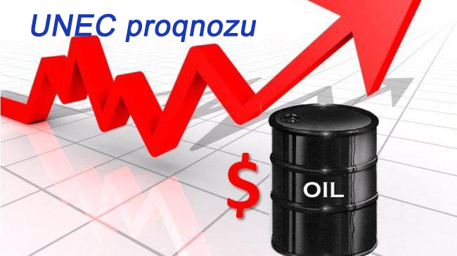 Azərbaycan neftinin dünya bazarında qiymətinin UNEC proqnozu yeniləndi