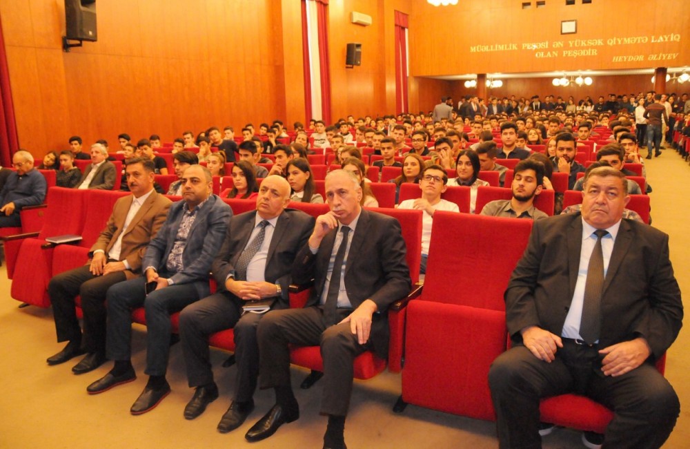 Dövlət Neft və Sənaye Universitetində “Açıq qapı” günü təşkil olunub