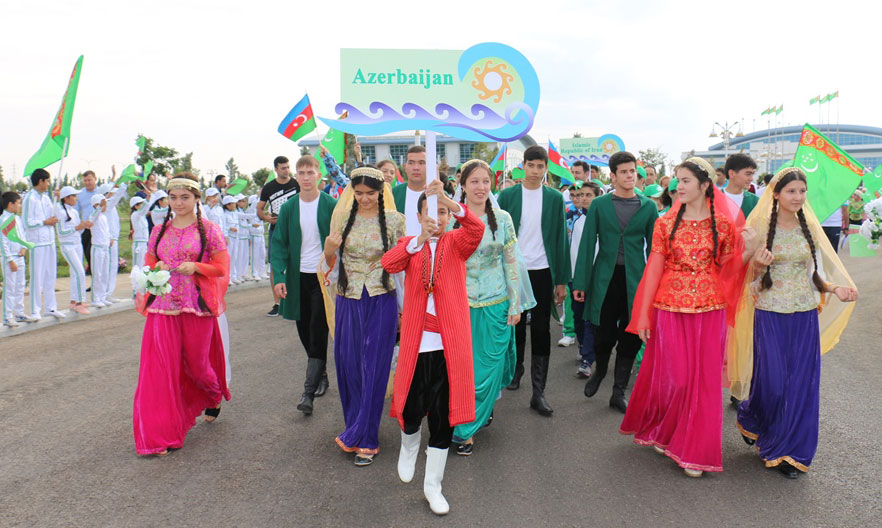 Xəzəryanı ölkələrin məktəbliləri arasında mədəni-idman festivalı keçirilib  