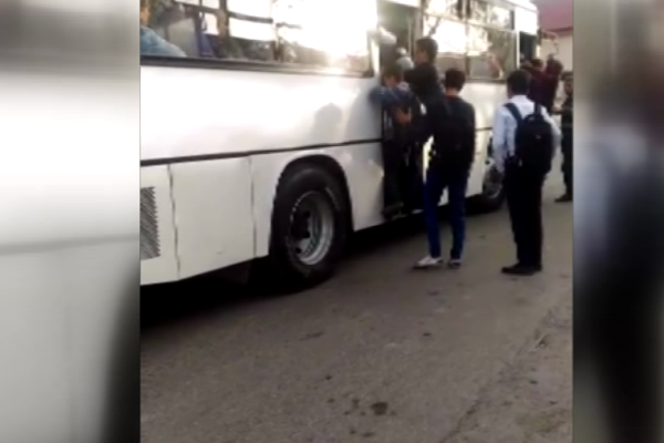 Məktəblilərin həyatı təhlükədə