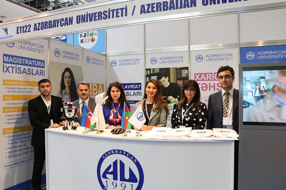 Azərbaycan Universiteti “Education 2018” sərgisində güzəştli şərtlərlə təhsil təklif edir  