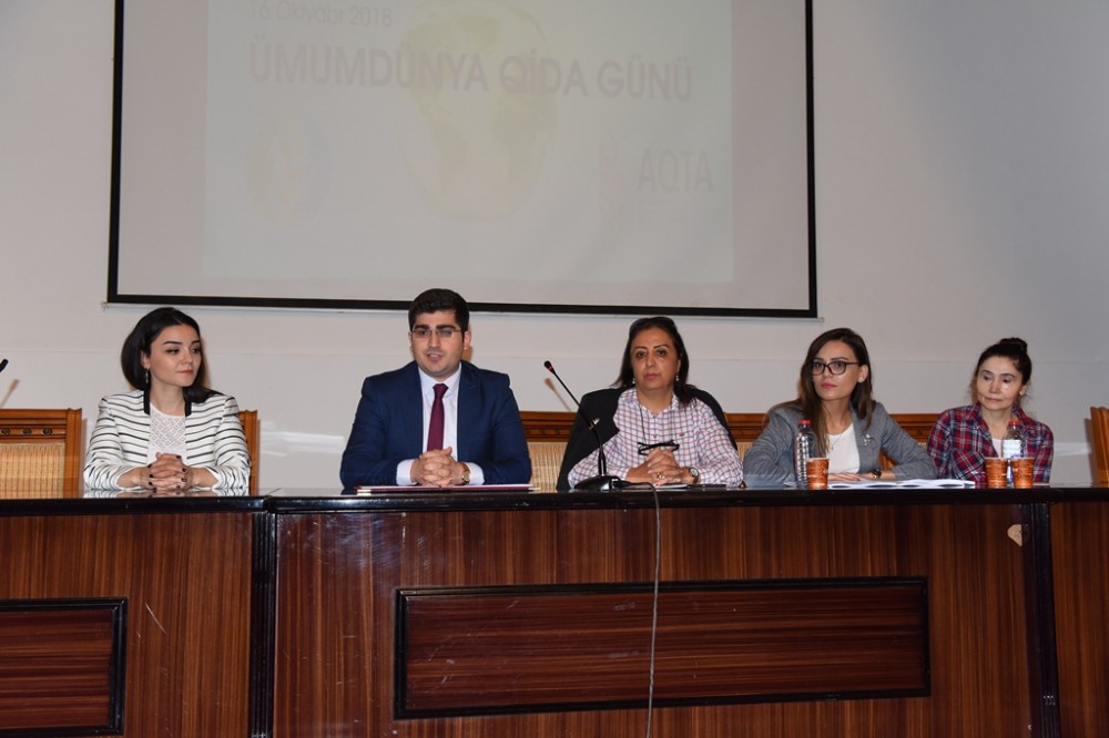 Tələbələrə sağlam qidalanma ilə bağlı maarifləndirici buklet paylanıldı