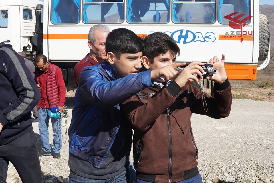 Olimpiada qaliblərinin Şamaxı Safari Parkındakı ekskursiyasından FOTOLAR