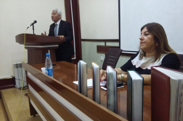 Akademik universitetdə tələbələrə ustad dərsi keçdi