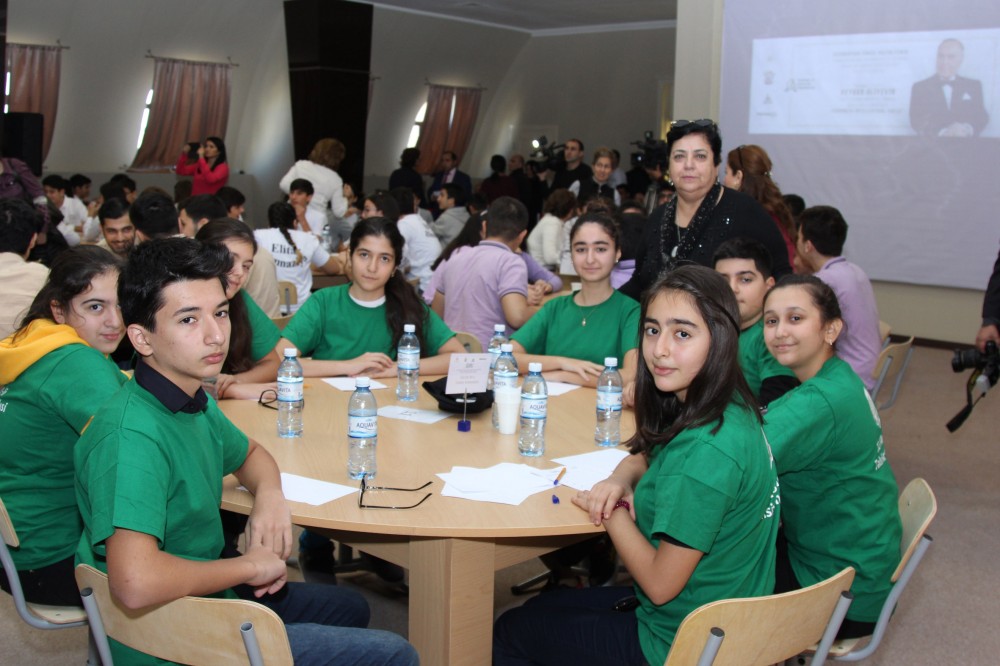 Heydər Əliyevə həsr edilən məktəblilərarası Fibonacci intellektual yarışı başlanıb  