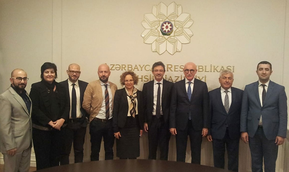 Nazir müavini İtaliyanın Ka Foskari Venesiya Universitetinin rektoru ilə görüşüb  