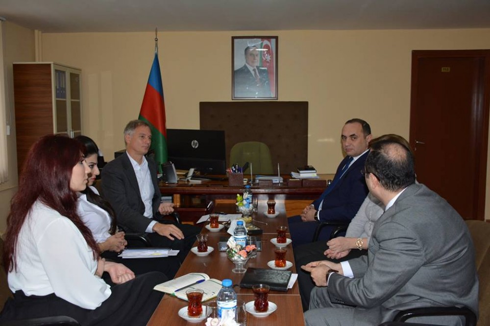 İsveçrəli alim Azərbaycan İlahiyyat İnstitutunda olub