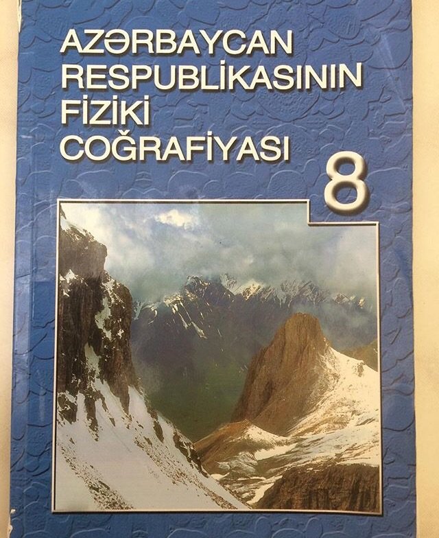 Coğrafiya dərsliklərinin üz qabığındakı nöqsanlar – artıq şəkillər, proqramdankənar təsvir- Müəllimlərin narazılığı