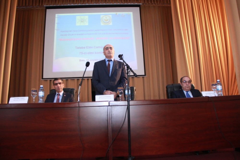 Universitetdə “Müstəqilliyimiz daimidir, əbədidir və dönməzdir” mövzusunda konfrans keçirildi