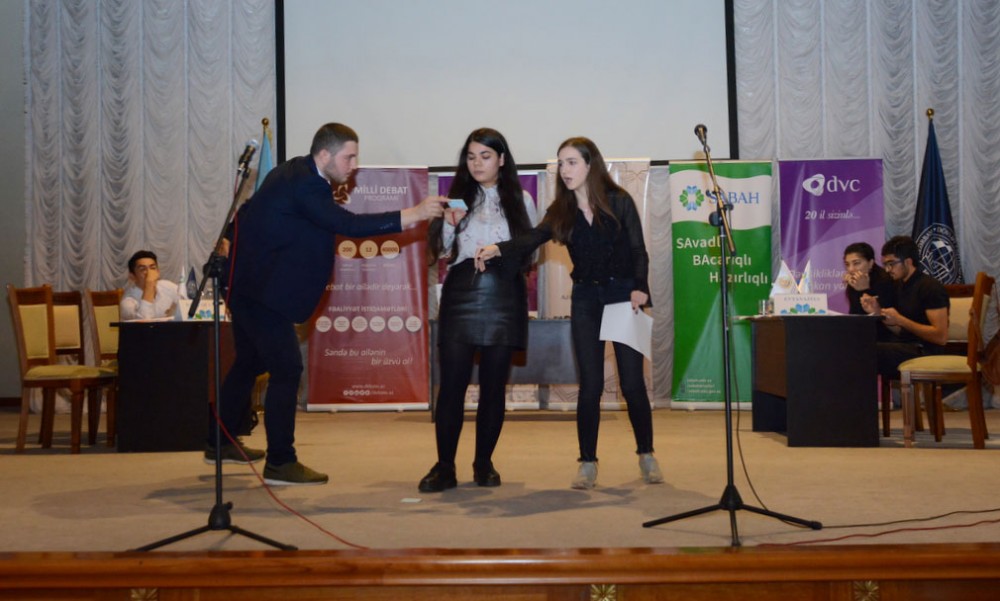 Dördüncü “SABAH” Tələbə Debat Forumu keçirilib