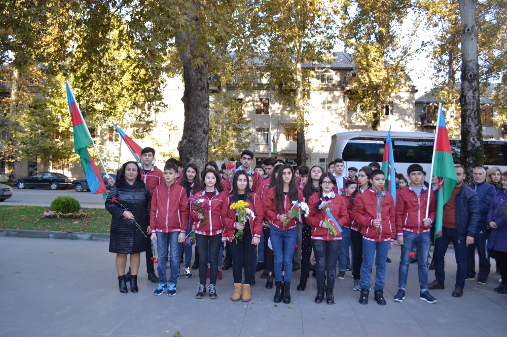 Mingəçevir məktəbliləri cənub bölgəsinə ekskursiya ediblər